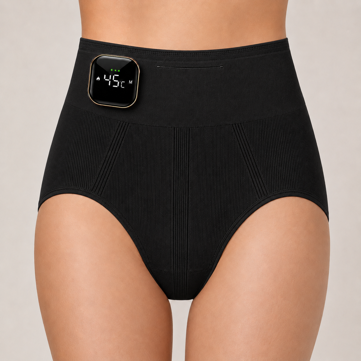 High-Waisted Heated Brief for Period Comfort