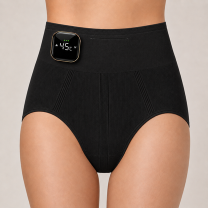 High-Waisted Heated Brief for Period Comfort